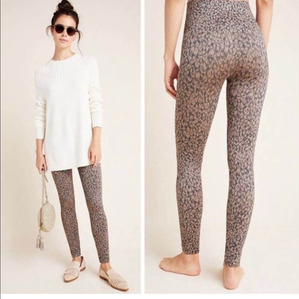 Spanx xs leopard leggings